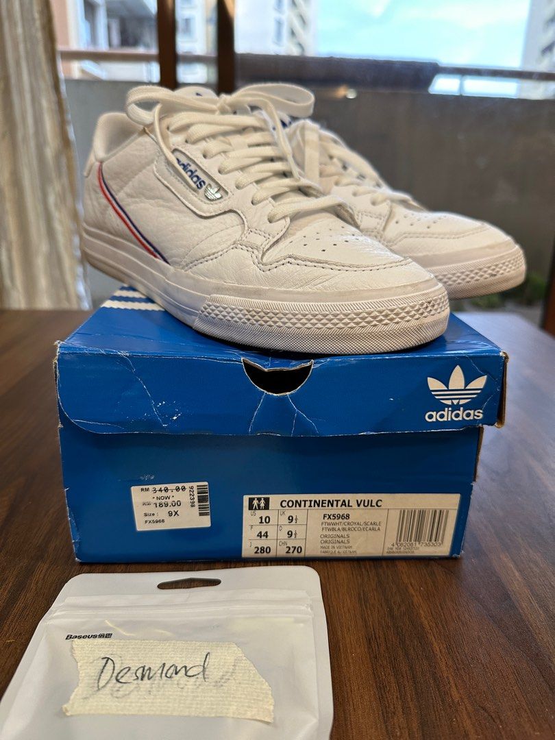 Adidas Continental Vulc Men s Fashion Footwear Sneakers on