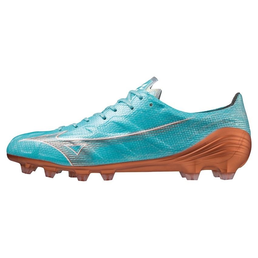 免費送貨，日本製MIZUNO ALPHA JAPAN AZURE BLUE 足球鞋, 運動產品