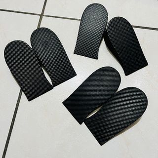 三組個一起賣 增高鞋緞　黑色　PU材質