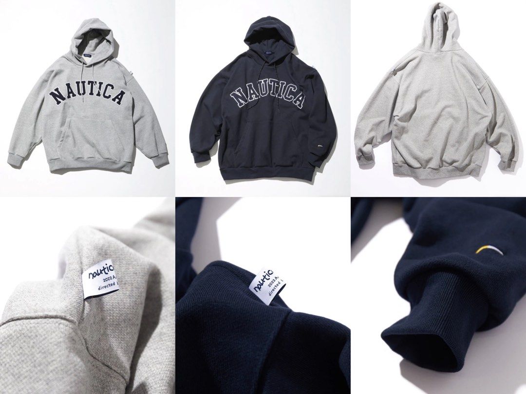 💎官方認證鑽石商店💎 現貨正貨(灰M，藍S/M ) 22AW NAUTICA Arch Logo