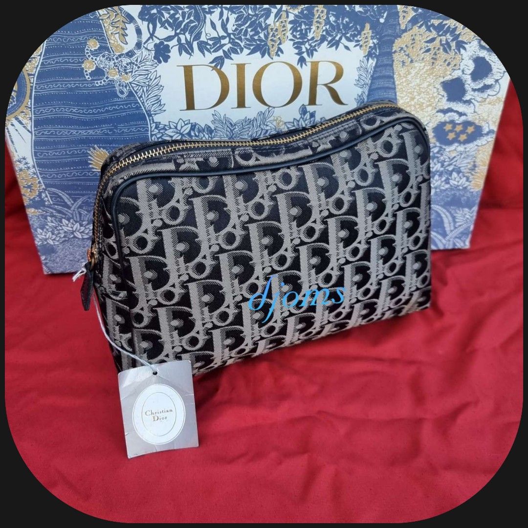 Vintage Christian Dior Trotter Pochette, Luxury, Bags & Wallets on Carousell