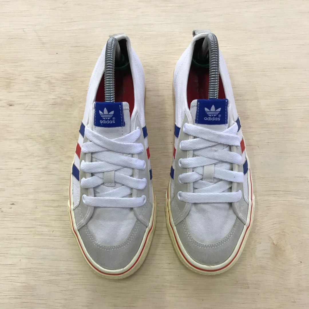 adidas gazelle silver green womens adidas Handball Top RM Shoes - Men's - White / Victory Blue / Solar Red