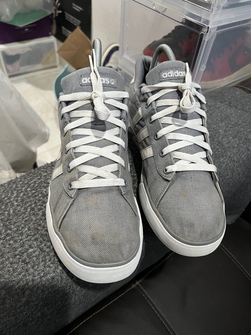 Adidas neo grey and white shop