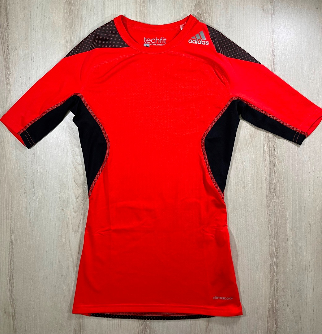 Adidas techfit orange new arrivals