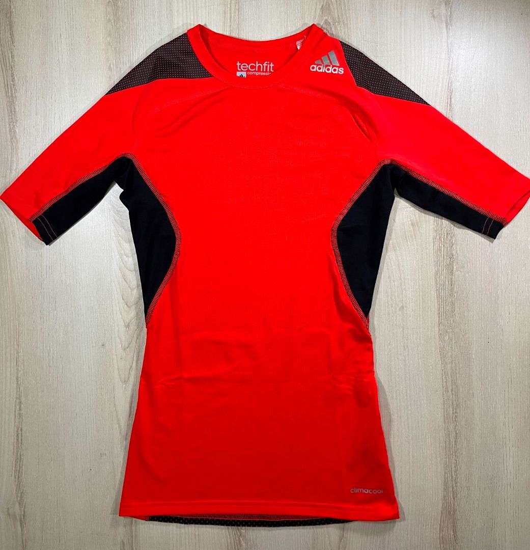 Adidas techfit compression, Men's Fashion, Activewear on Carousell