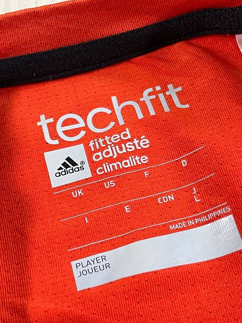 Adidas techfit fitted adjusted climalite top