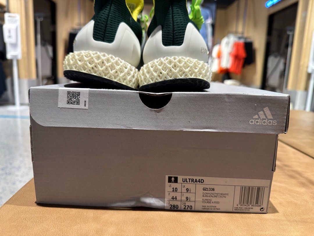 Adidas Ultra4D running shoes, Men's Fashion, Footwear, Sneakers on