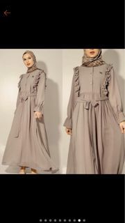 Adsilla Dress - Light Grey - Vivi Zubedi