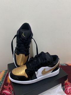 Nike Air Jordan Black Gold