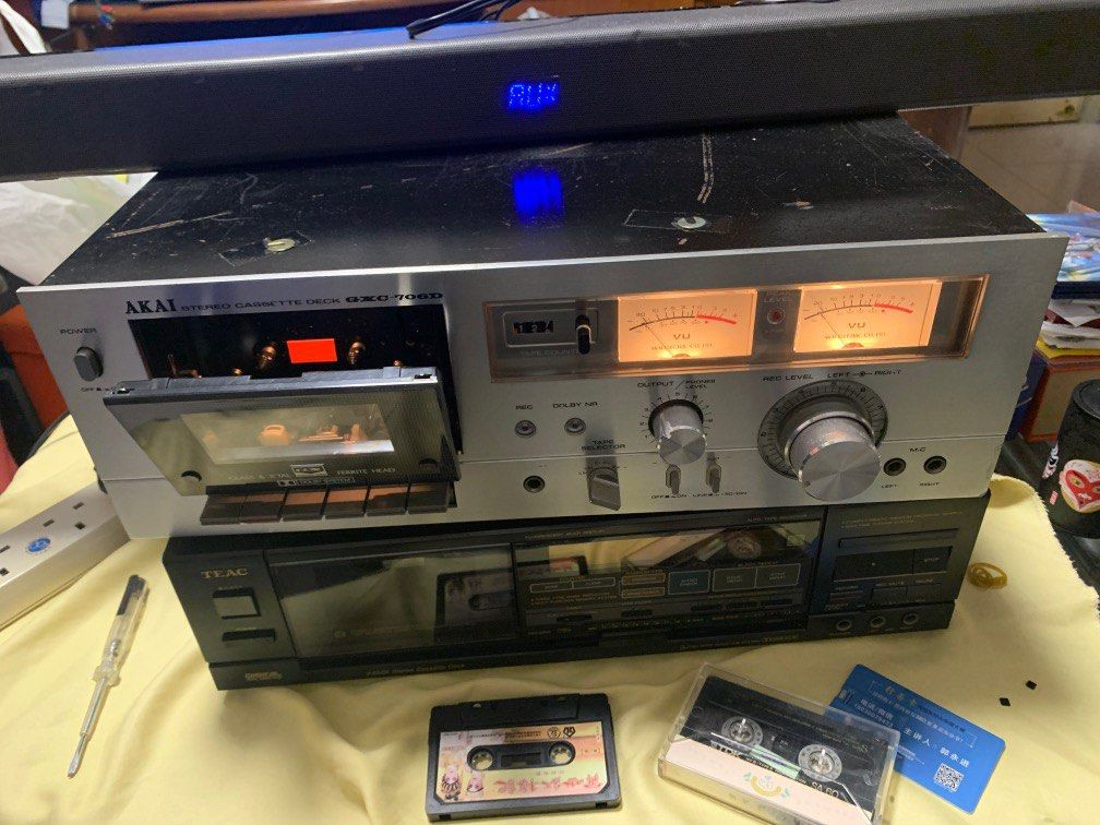 AKAI GXC-706D Stereo Cassette Deck, 音響器材, 其他音響配件及設備