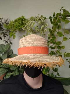 Aldracil – Topi Pantai Anyaman Anak Laki Perempuan AP41 DAISO Boy Girl Balita Koboi Bucket Second Preloved Thrift Hat