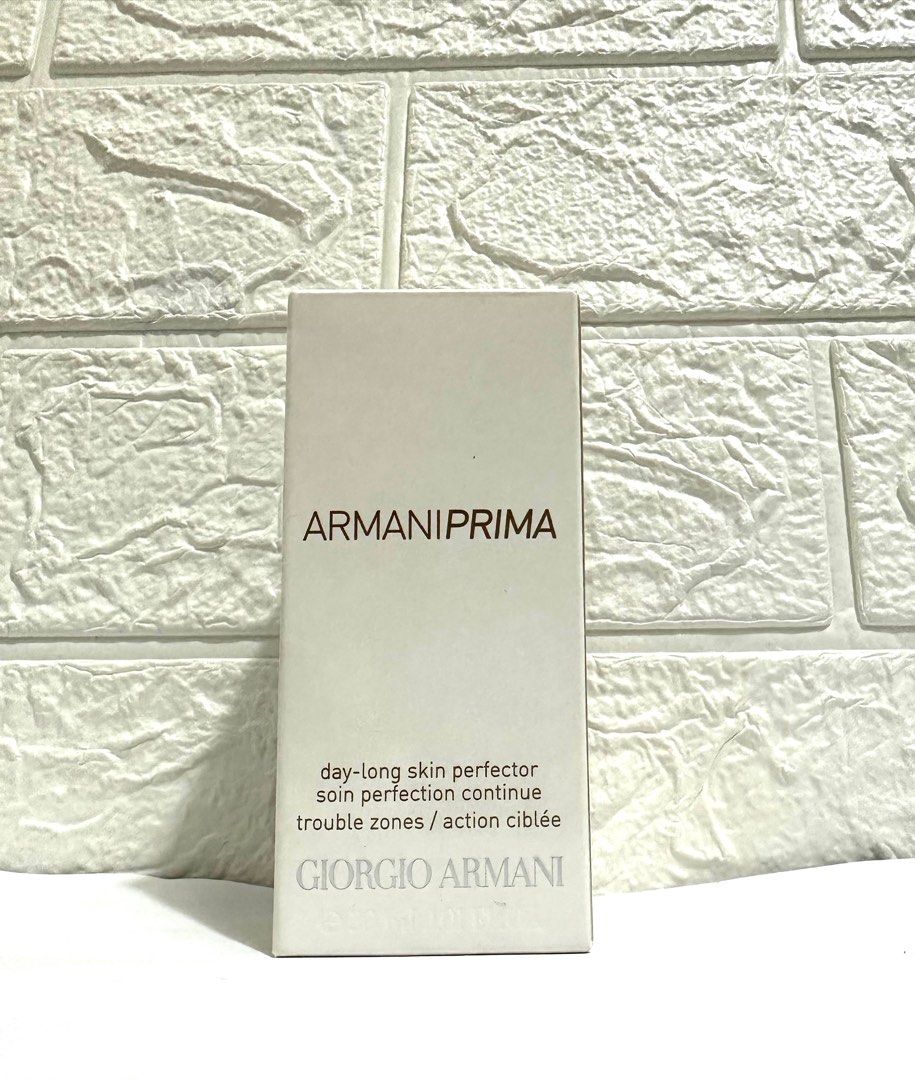 Armani Prima Day Long Skin Perfector Trouble Zones 雪凝光完美持妝乳30ml $280,  美容＆化妝品, 健康及美容- 皮膚護理, 化妝品- Carousell