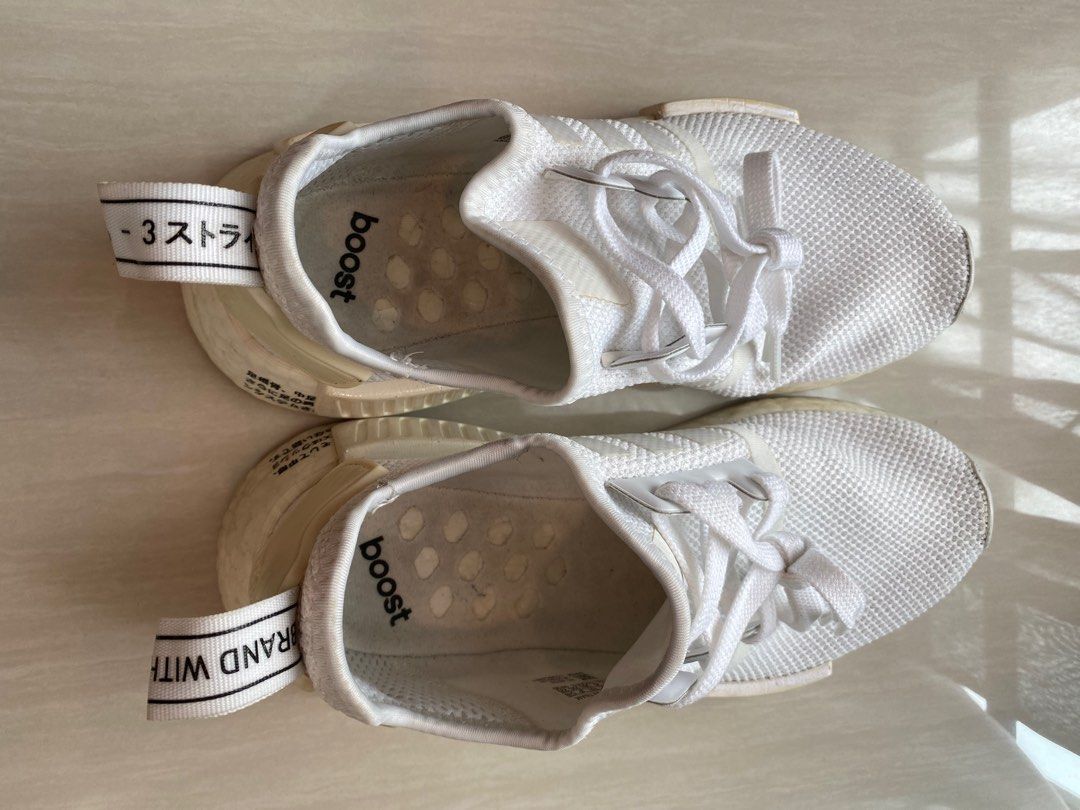 authentic Adidas NMD R1 Japan Version White