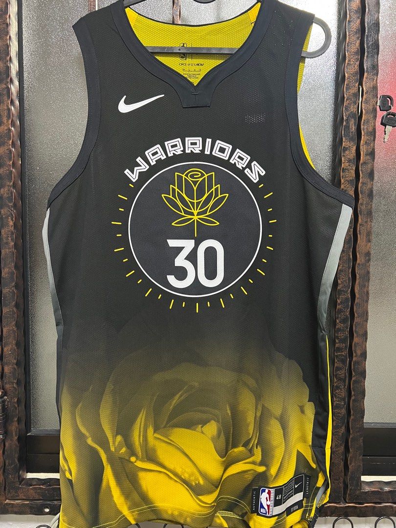 Steph Curry Golden State Warriors Nike City Edition Swingman Jersey Men's  XL #30