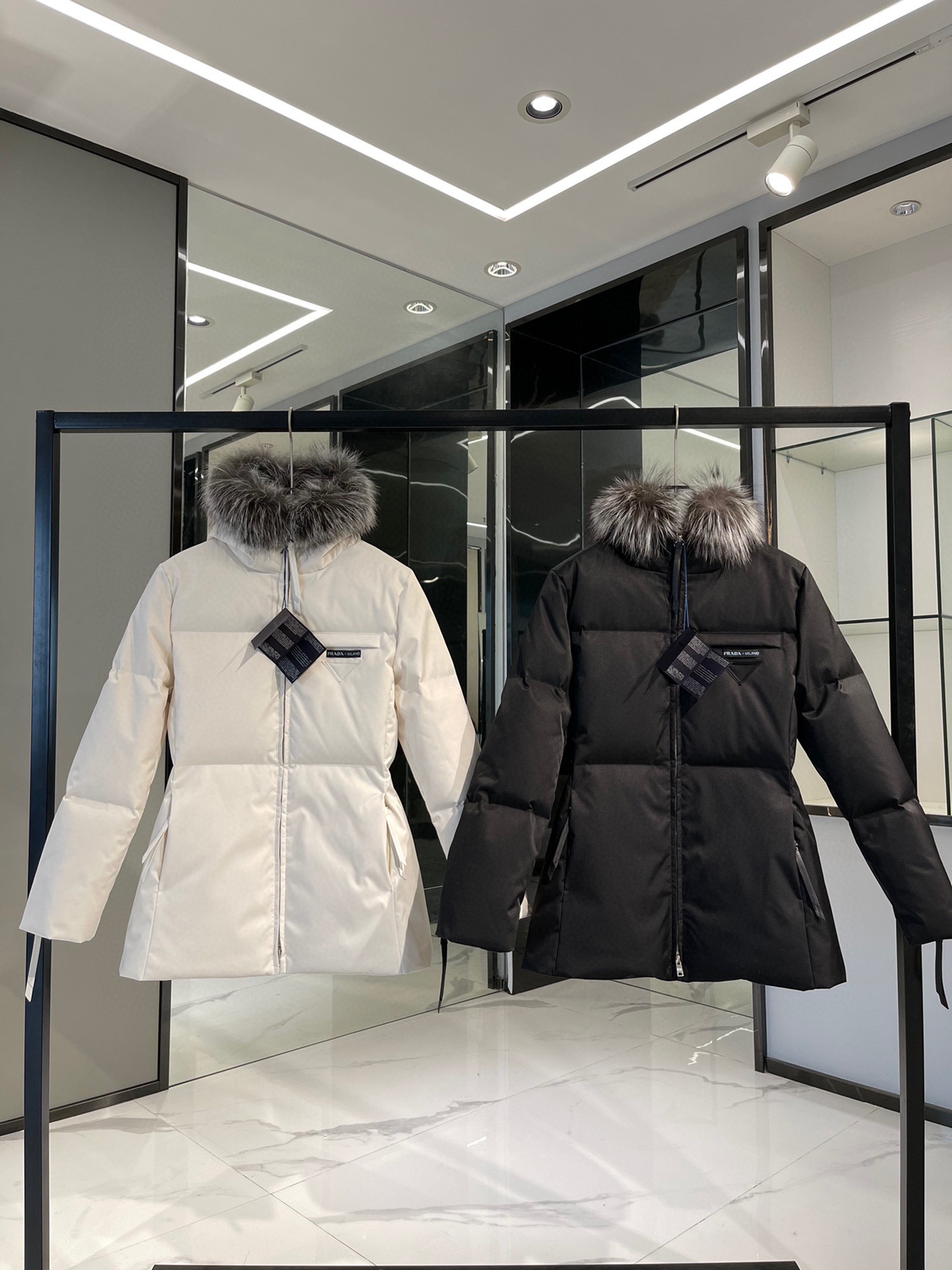 Prada fur store
