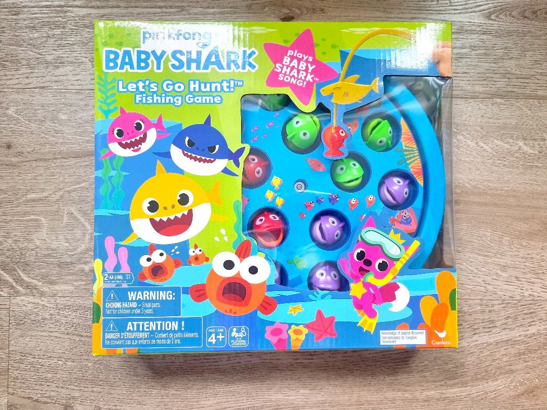 Baby Shark Fishing Game - X'mas Gift for Kids, Hobbies & Toys