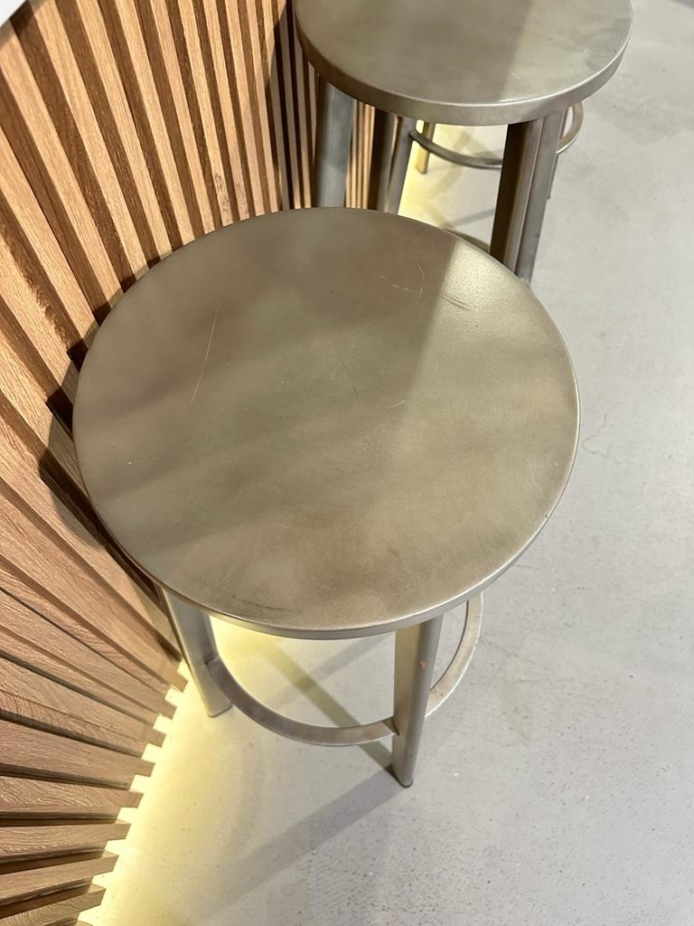 Bar High Steel Chair, Furniture & Home Living, Furniture, Chairs on