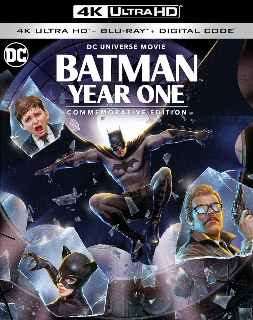 Batman: Year One - Commemorative Edition [4K Ultra HD + Bluray], Hobbies &  Toys, Music & Media, CDs & DVDs on Carousell