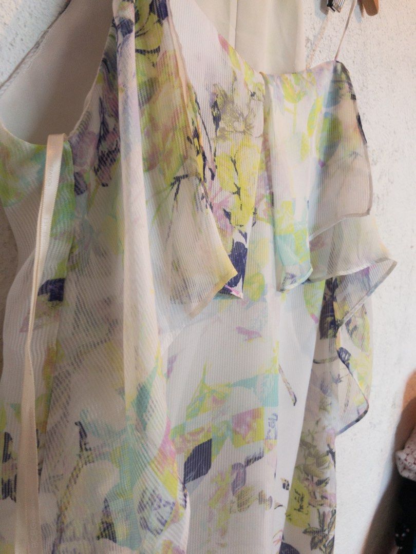 BCBG generation raffle floral dress🇺🇸 (Category: Dresses) located in Davao. Submitted by gazellesrackph (Listing ID 1203182067, Image 3). Description: Brand: BCBG Next generation raffle floral dress. ✅Fabric chiffon and soft flowing ➡️🇺🇸Us bought Personal pre loved. ❎Not Ukay 💌Sm for more details.