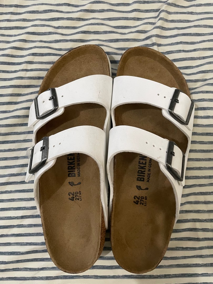 birkenstock arizona white mens