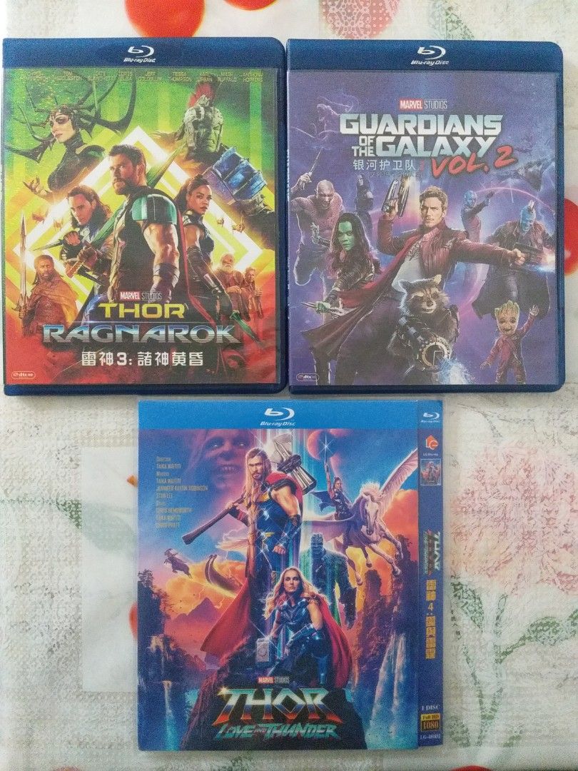 Blu-ray #雷神#銀河守護隊藍光碟, 興趣及遊戲, 音樂、樂器& 配件, 音樂