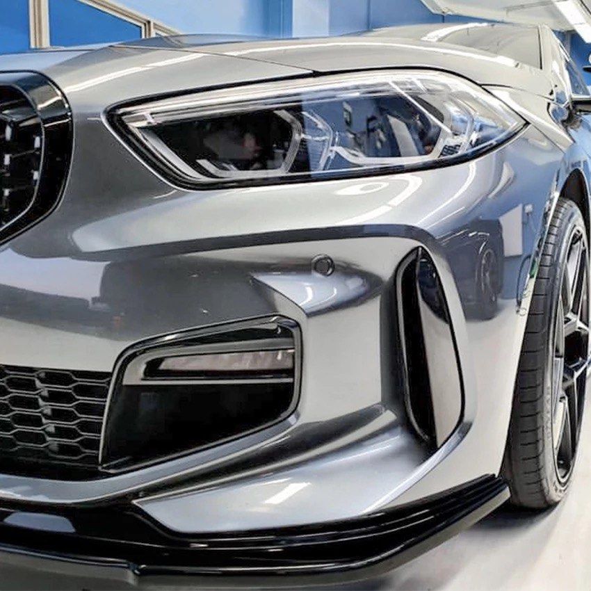 BMW F40 carbon fiber look front lips, Car Accessories, Accessories on ...