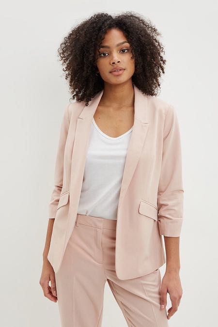 BNWT Dorothy Perkins Peach Blazer Jacket UK10 Women s Fashion