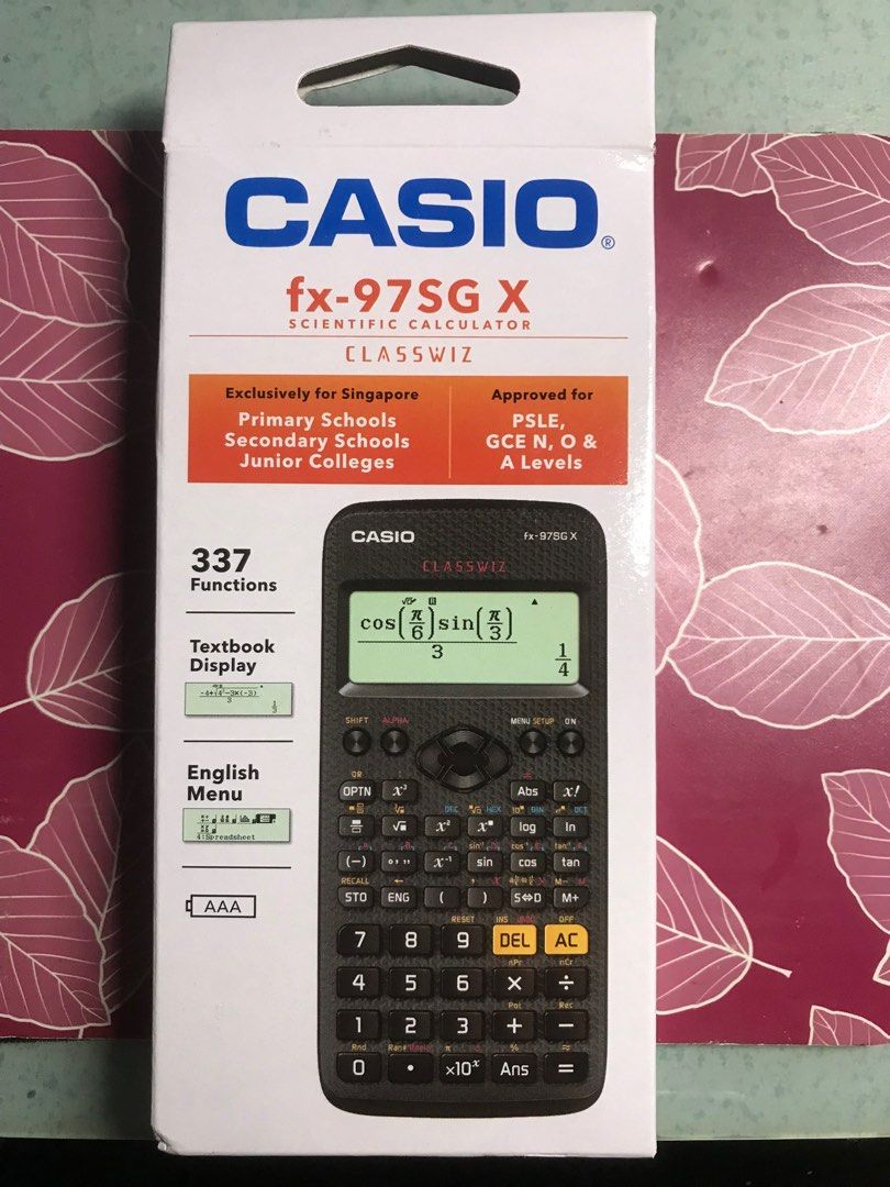 Brand new in box Casio Scientific Calculator fx 97SG X Hobbies Toys Stationery Craft Stationery School Supplies on Carousell