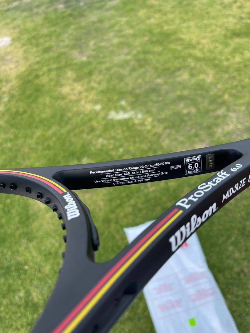 Brand New LIMITED EDITION Wilson Pro Staff 6.0 85 Racket (re-released ...