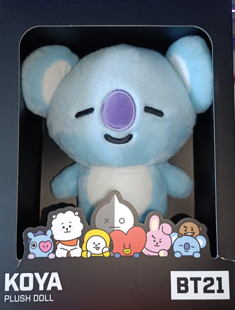 BT21 Koya Official Line Friend Plush Doll, Hobbies & Toys, Memorabilia