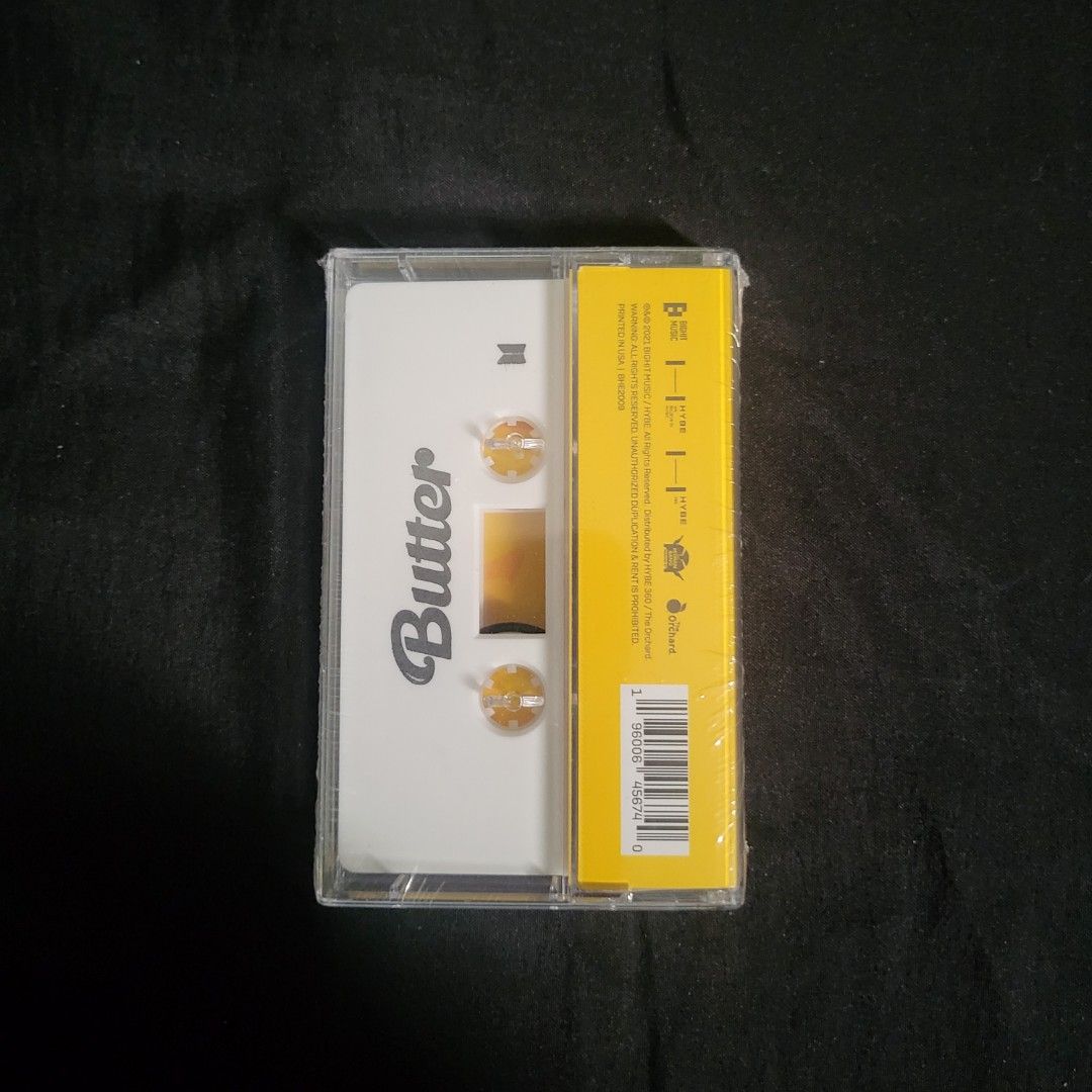 ALL IN BTS Butter & Dynamite in Cassette (Category: CDs & DVDs) located in Malabon City. Submitted by maracon (Listing ID 1203126807, Image 3). Description: all in ✨️ Gogo Xpress/Lalamove only #BTS #ARMY.