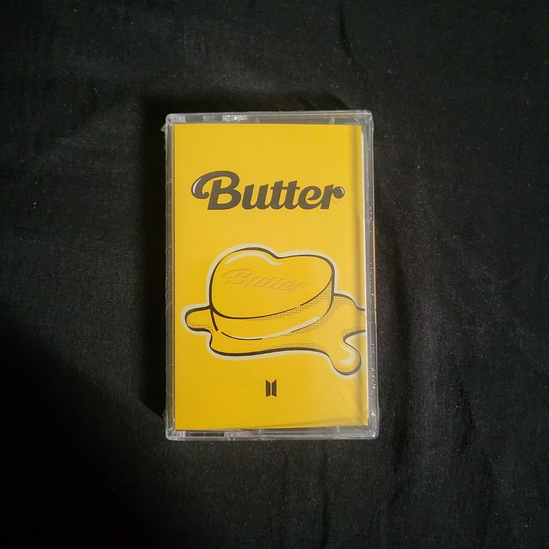 ALL IN BTS Butter & Dynamite in Cassette (Category: CDs & DVDs) located in Malabon City. Submitted by maracon (Listing ID 1203126807, Image 2). Description: all in ✨️ Gogo Xpress/Lalamove only #BTS #ARMY.