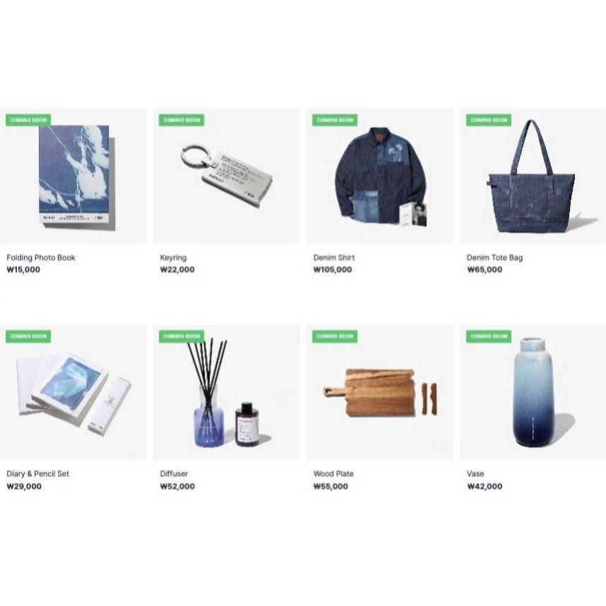 BTS RM Indigo official merch, Hobbies & Toys, Collectibles 