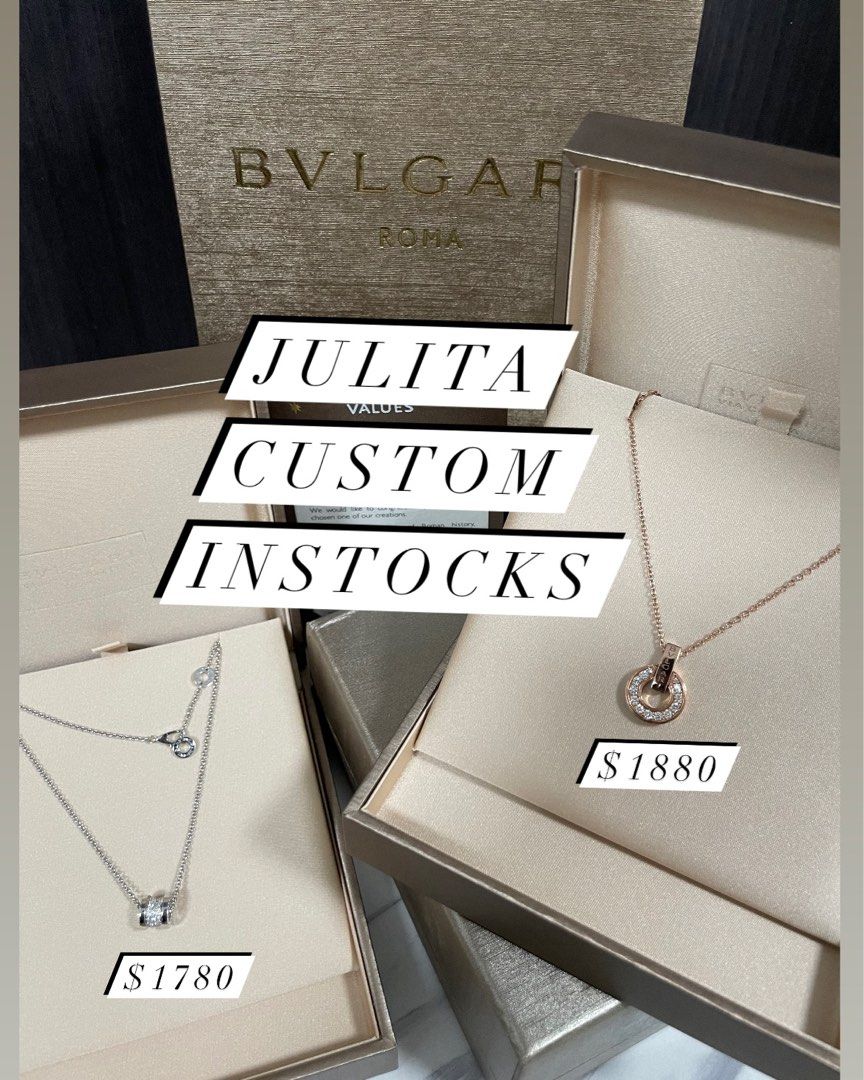 Bvlgari necklace cheap pendant