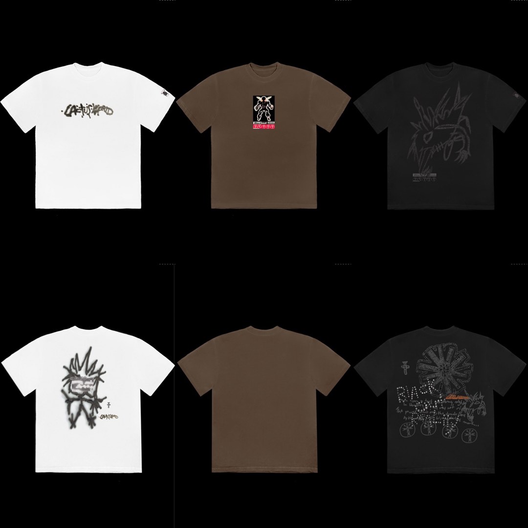Cactus jack black shirt sales