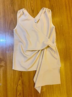 Callie cotton beige top
