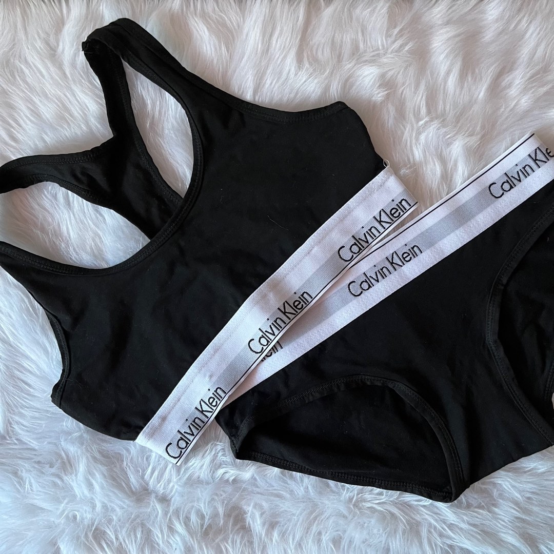 Calvin Klein Set, Women's Fashion, Undergarments & Loungewear on Carousell(02)