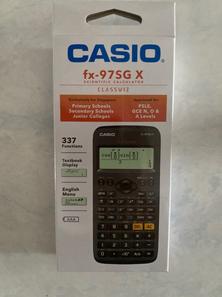 Casio FX97SG X Scientific Calculator Hobbies Toys Stationery