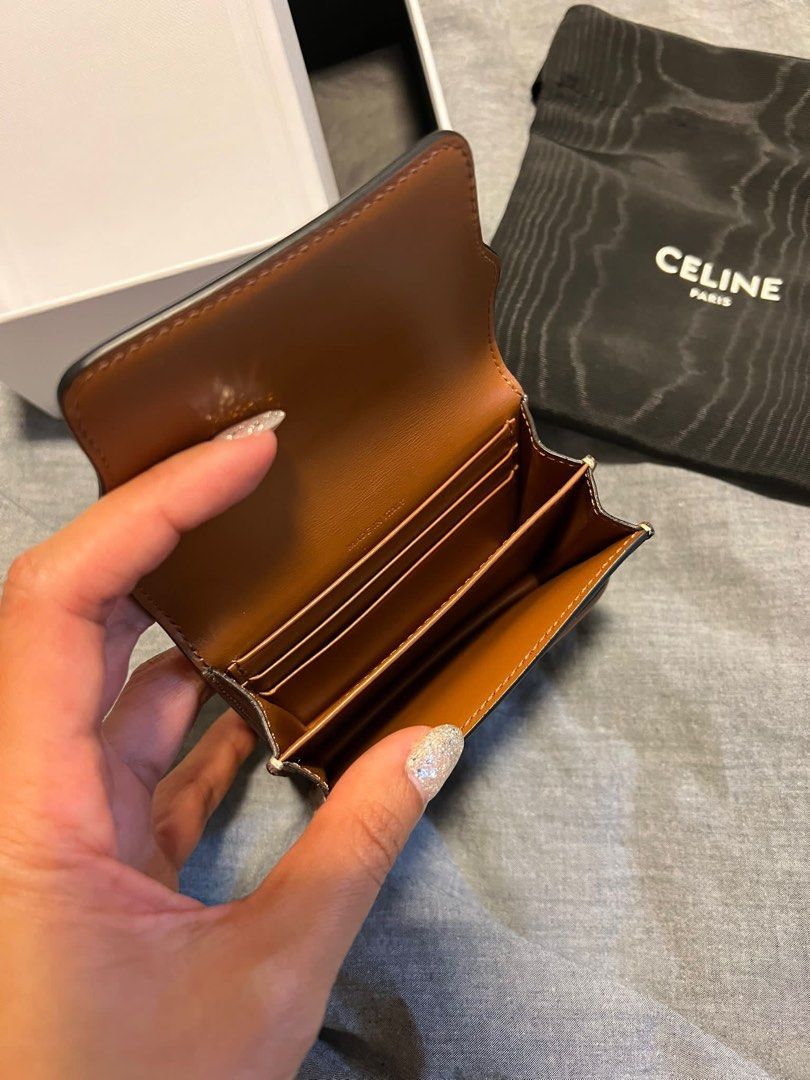 Celine business card holder, Luxury, Bags & Wallets on Carousell