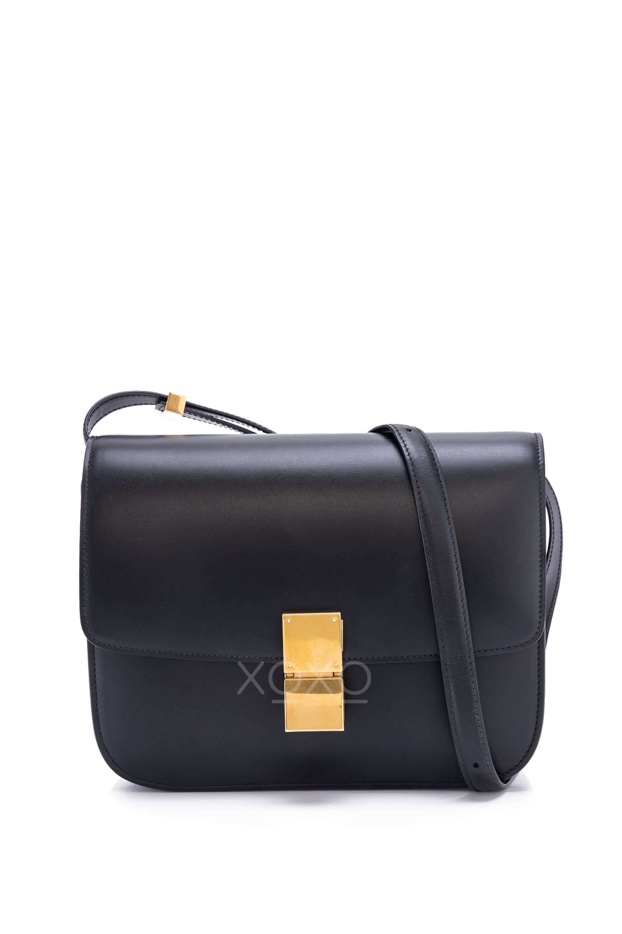 Medium classic bag on sale in box calfskin