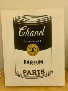 Chanel andy warhol wall art