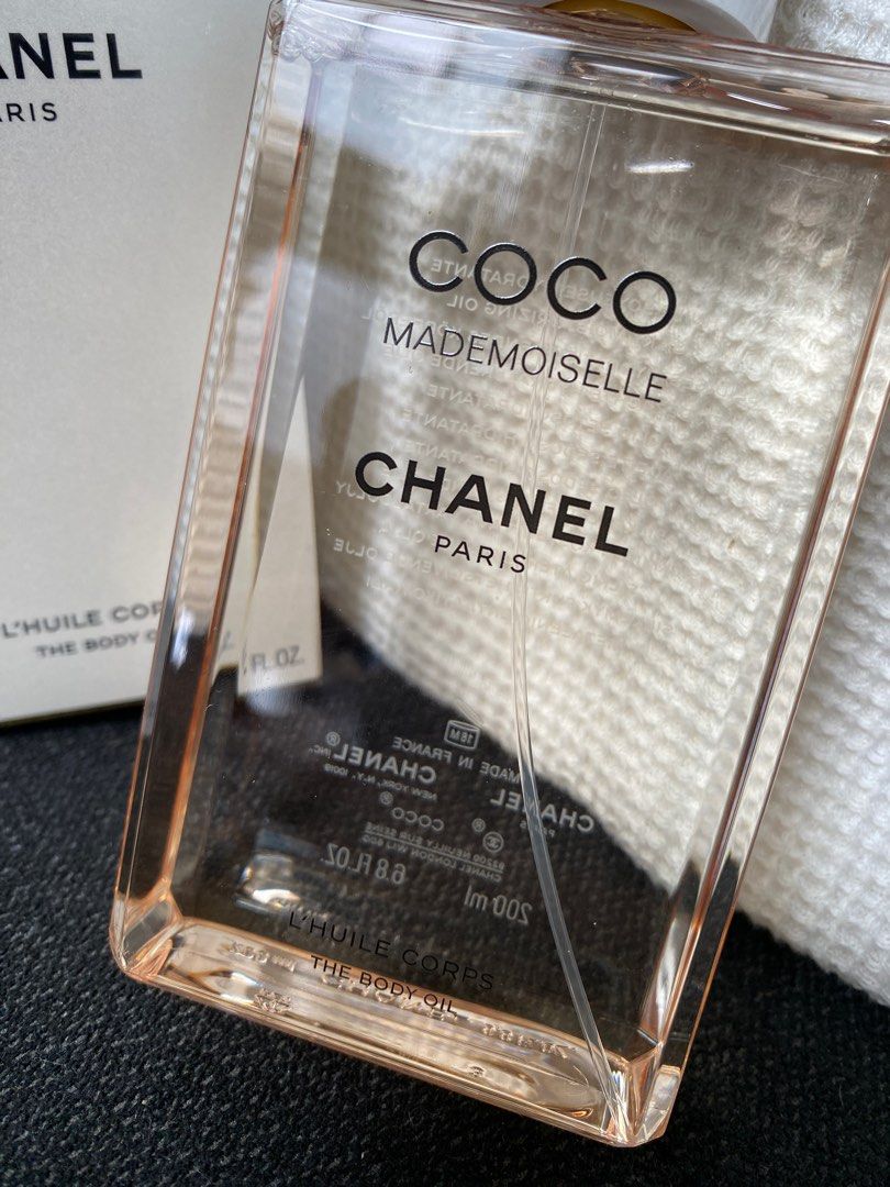 Chanel Coco Mademoiselle Body Oil 200ml, Beauty & Personal Care, Bath & Body, Body Care on Carousell