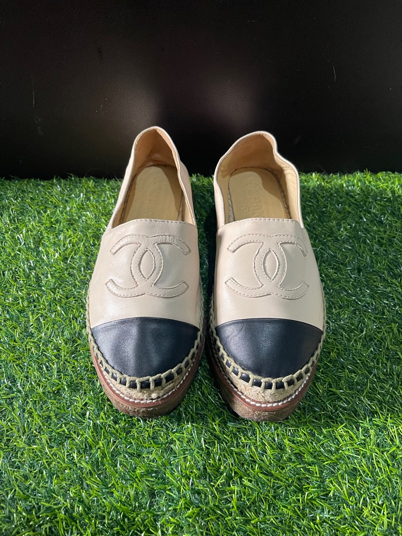 Chanel espadrille, Women's Fashion, Footwear, Shoe inserts on Carousell