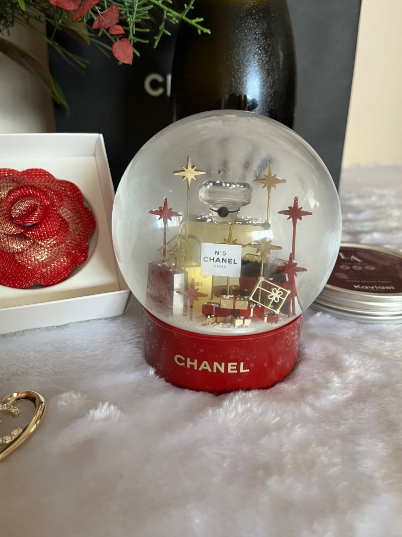 Chanel snow globe 2022, Furniture & Home Living, Home Decor, Other Home  Decor on Carousell
