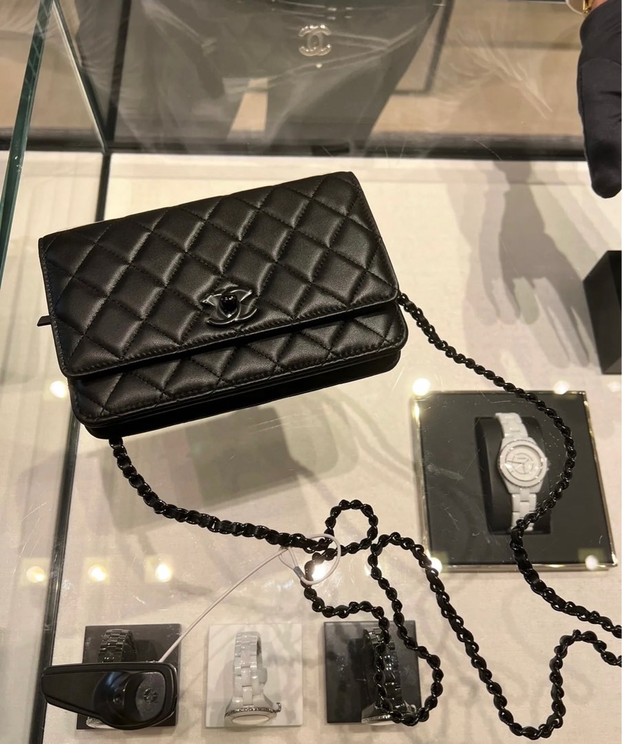 Chanel Trendy CC Woc(So black)