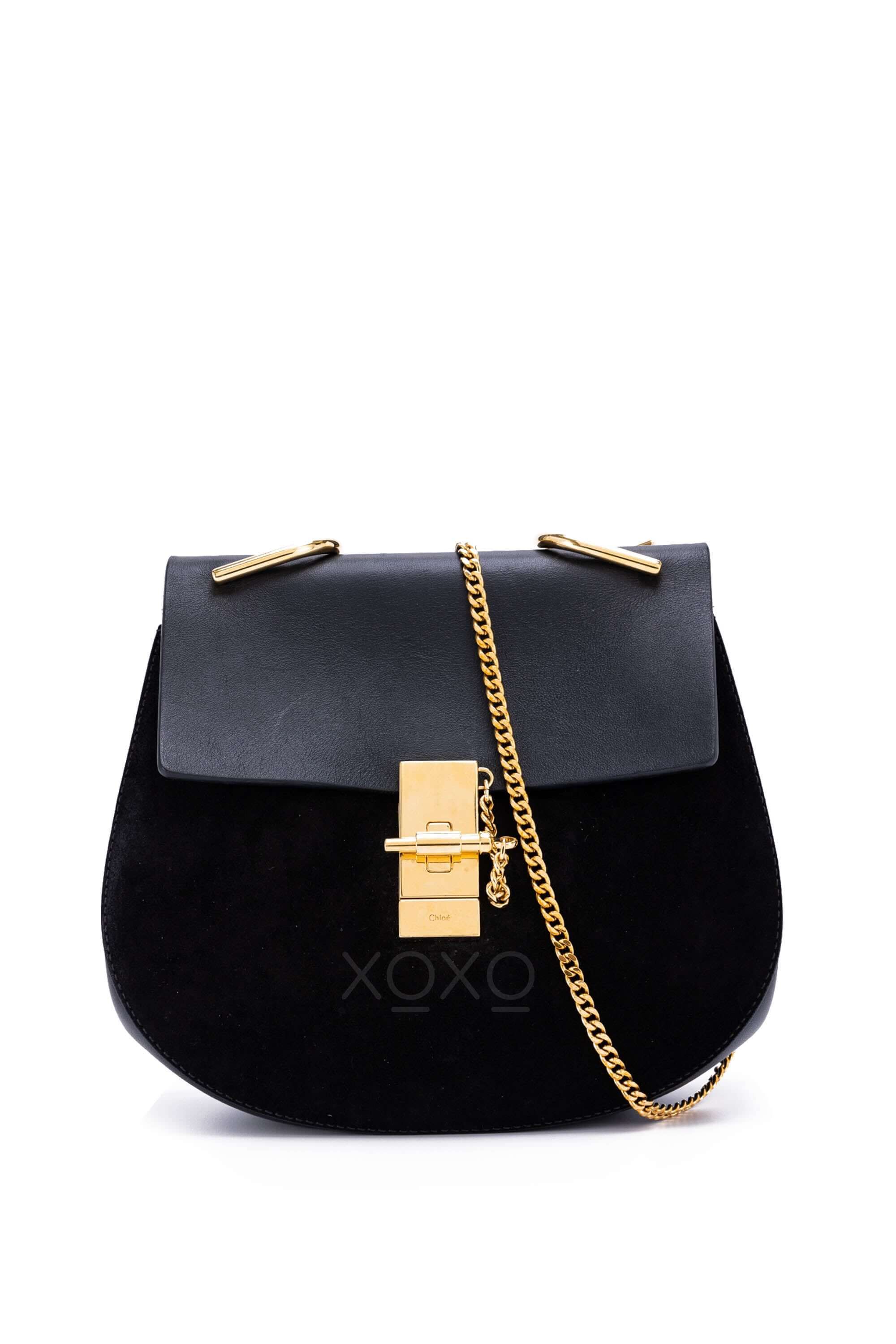 Chloe drew bag black hotsell