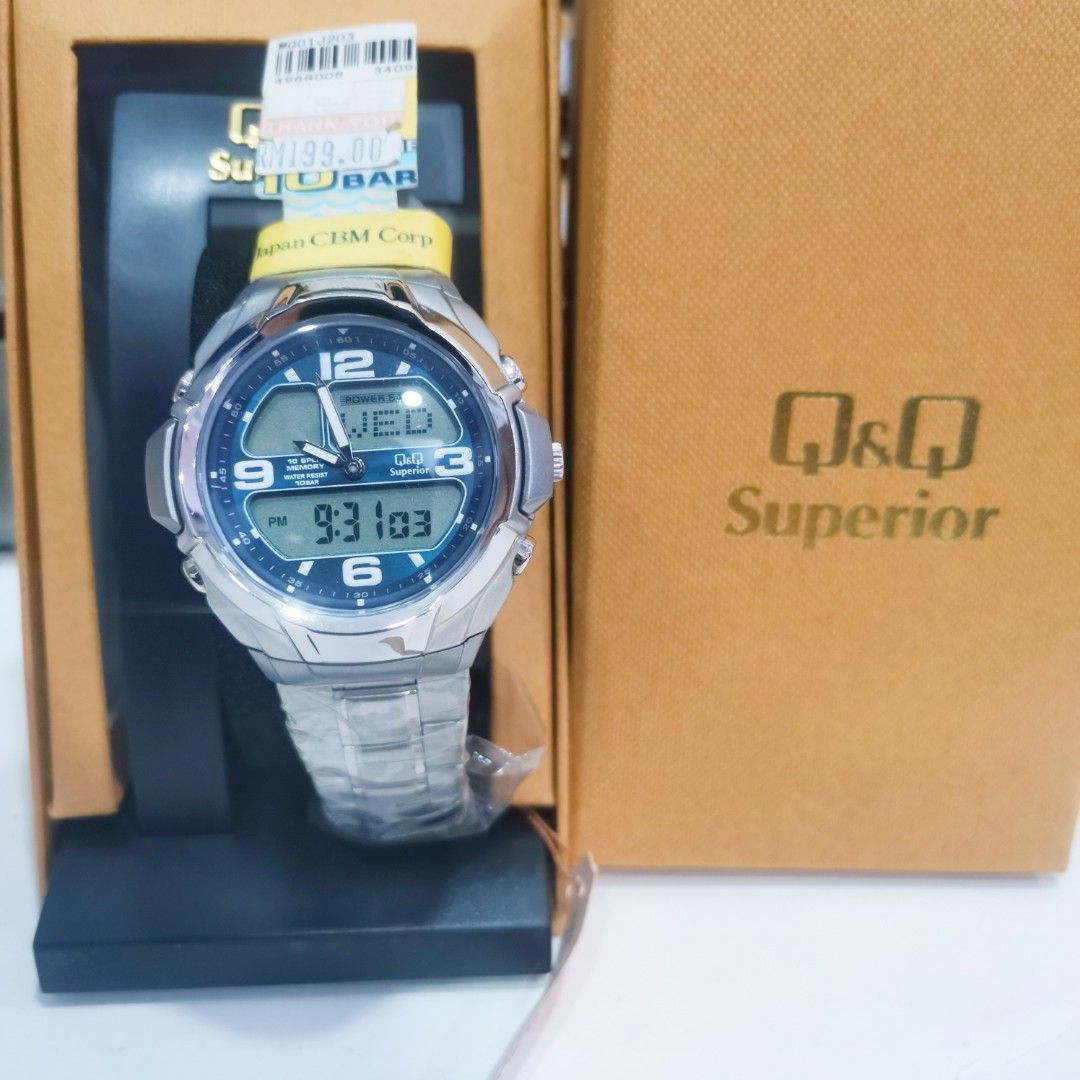 Q&q analog discount digital watch