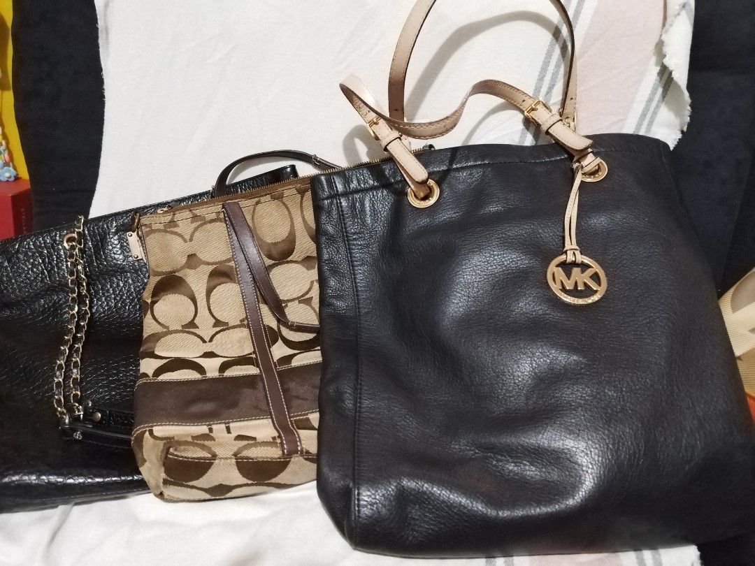 Coach, michael kors and DKNY, Luxury, Bags & Wallets on Carousell