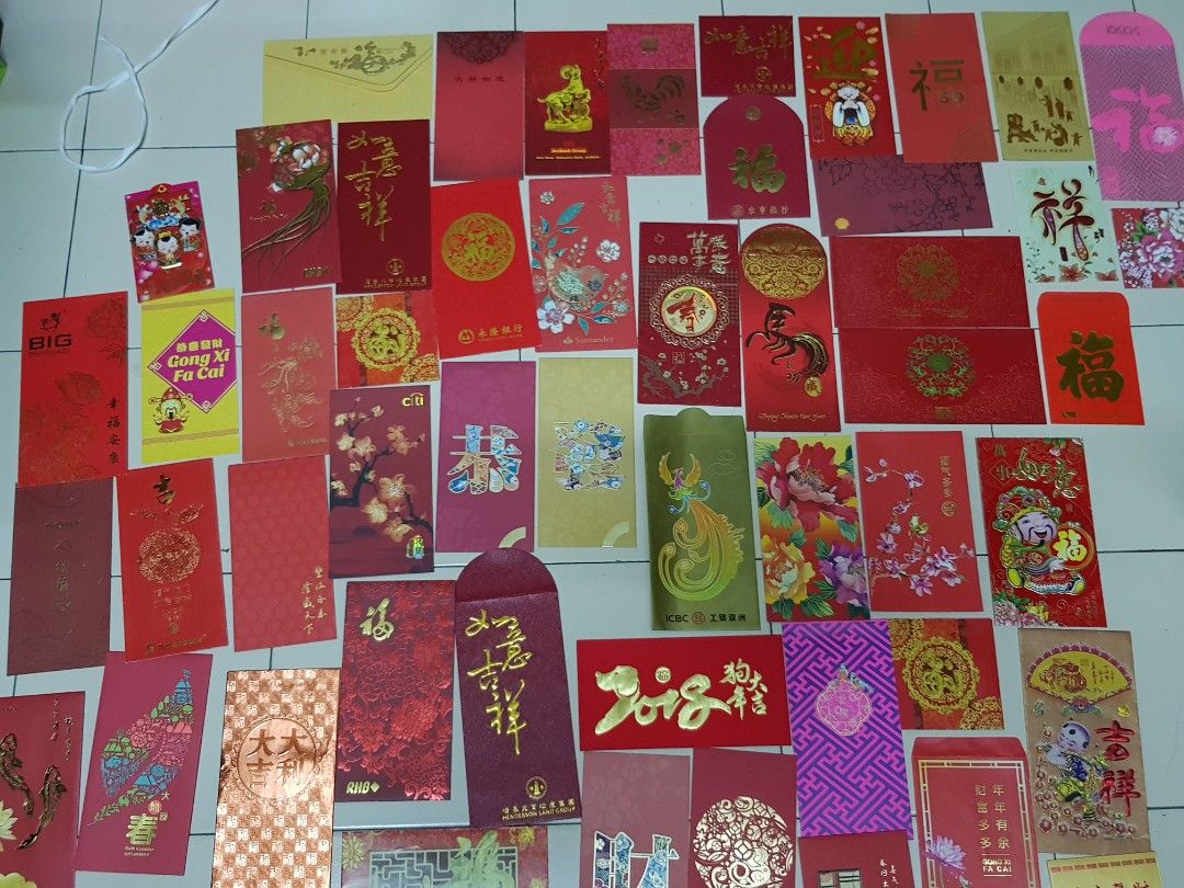 Collection of angpow packets, Hobbies & Toys, Stationery & Craft, Art ...