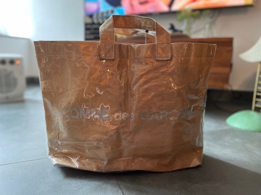 Cdg top plastic bag
